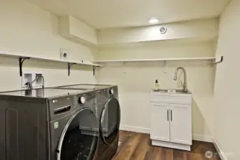 A dedicated laundry space for everyday ease.