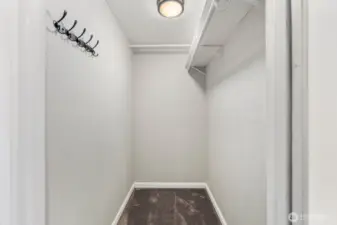Primary bedroom closet