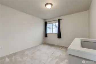 Versatile loft space - perfect for play area, home gym, office, etc.