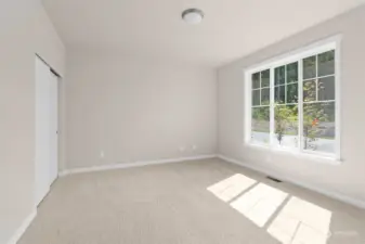 large windows let lots of natural light in