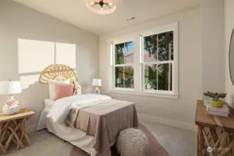 Photo from model home