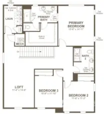 Floorplan 2nd floor