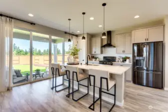 Model Home Not Actual(Kitchen)