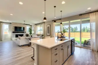 Model Home Not Actual(Kitchen/Great room)