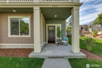 Street level entrance is on 31st Ave SW.  Home has 2 entrances - other entrance is on the main level of the home off of alleyway.