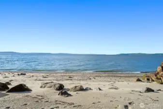 Prime, private beachfront location along iconic Alki Beach.