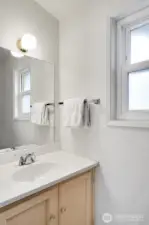 1/2 bath off familyroom