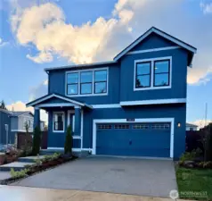 The popular Gardenia plan - same layout as model home, situated on flat and spacious homesite with South facing back yard!  This home will not last long!