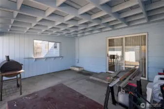 Patio off the Bonus Room