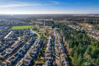 Aerial showcasing great location in neighborhood