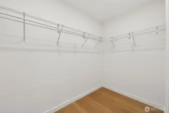Primary Walk-in Closet
