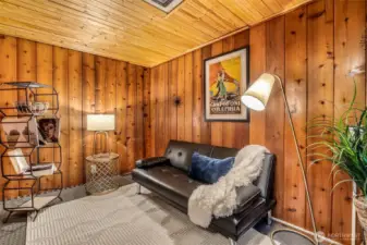 Lower level bonus room can be an office or just a cool space to chill.