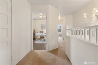 Hallway to bedrooms
