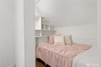 Bedroom 2 with captain, built-in bed