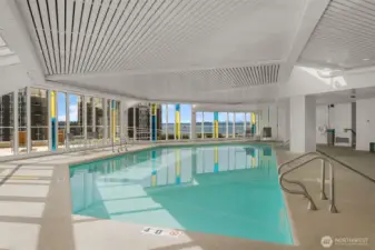 Indoor Pool with Sound views