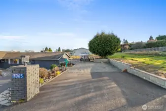 RV or additional parking