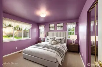 Bedroom - Virtually Staged