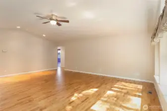 Living room looking toward Bedrooms