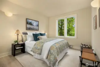 Lovely Primary Suite includes new Luxury Vinyl Plank flooring.