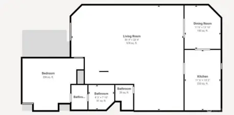 Main Level Floor Plan