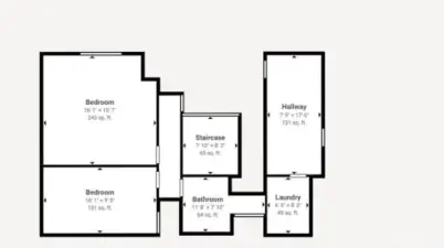 Lower Floor Plan - Deep 2 car garage not showing in floor plan