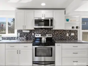 microwave, stove (2019)