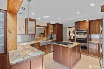 Remodeled kitchen