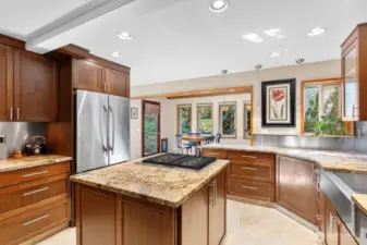 Remodeled kitchen