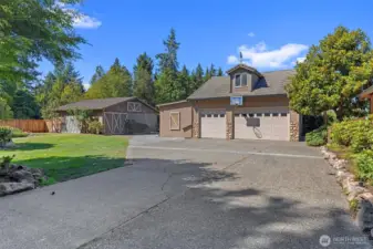 Five car garage/shop
