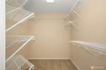 Master closet