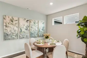 Finishes and options will vary.