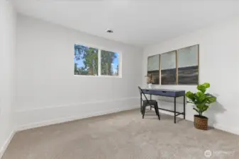 4th bedroom in basement.