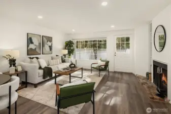 All new paint throughout makes for a clean, crisp interior.