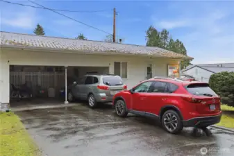 Unit B... all units have a covered attached carport!