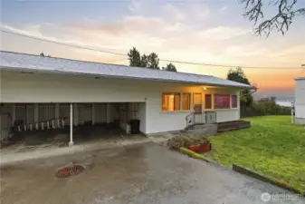 Unit D with views of American Lake!