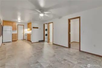 Unit D... living room 2