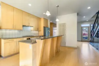 Bar Seating off Kitchen