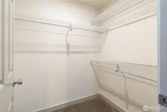 Walk-in Closet Off of Primary Bath
