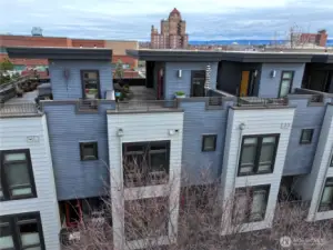 Designed for Privacy Between Rooftop Decks