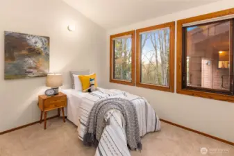 One of two main level bedrooms.