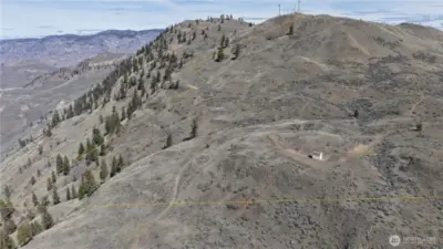 Yellow lines are approximate