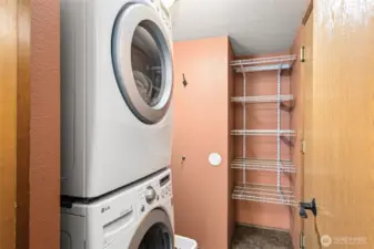 Very user-friendly laundry area :)