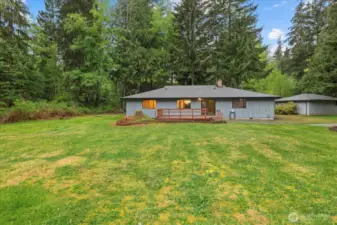 Garden, farm, clear space for hobbies, make this home a sanctuary of your visions.