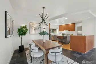Elegant dining room