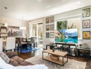 Open Concept Living room