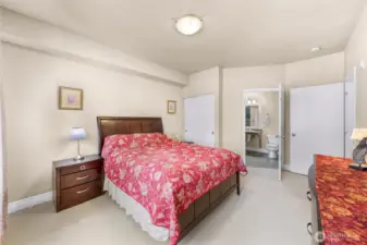 Primary BD and bathroom at the end of the hall.