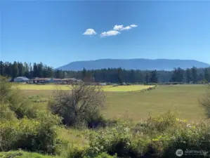 East Crow Valley agricultural and farm land views are preserved with conservation easements. Mout CXonstitution in back ground. This view is looking to the east, northeast.