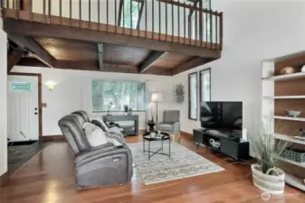 Another angle of living room area