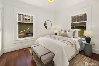 Main floor bedroom