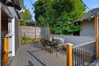 Back deck